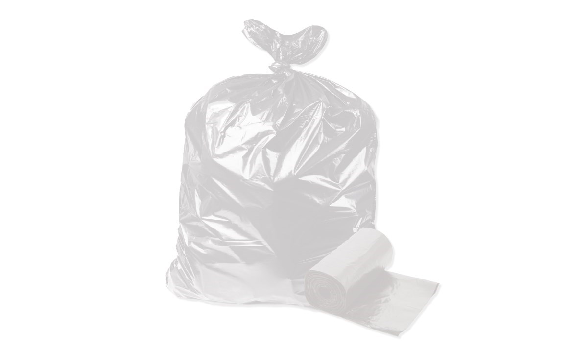 Clear Garbage Bags 26" x 36", Strong (200/Case)
