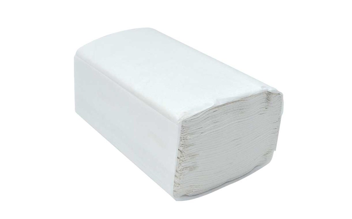 DuraPlus® Single Fold Paper Towel, White (16 Packs x 250)