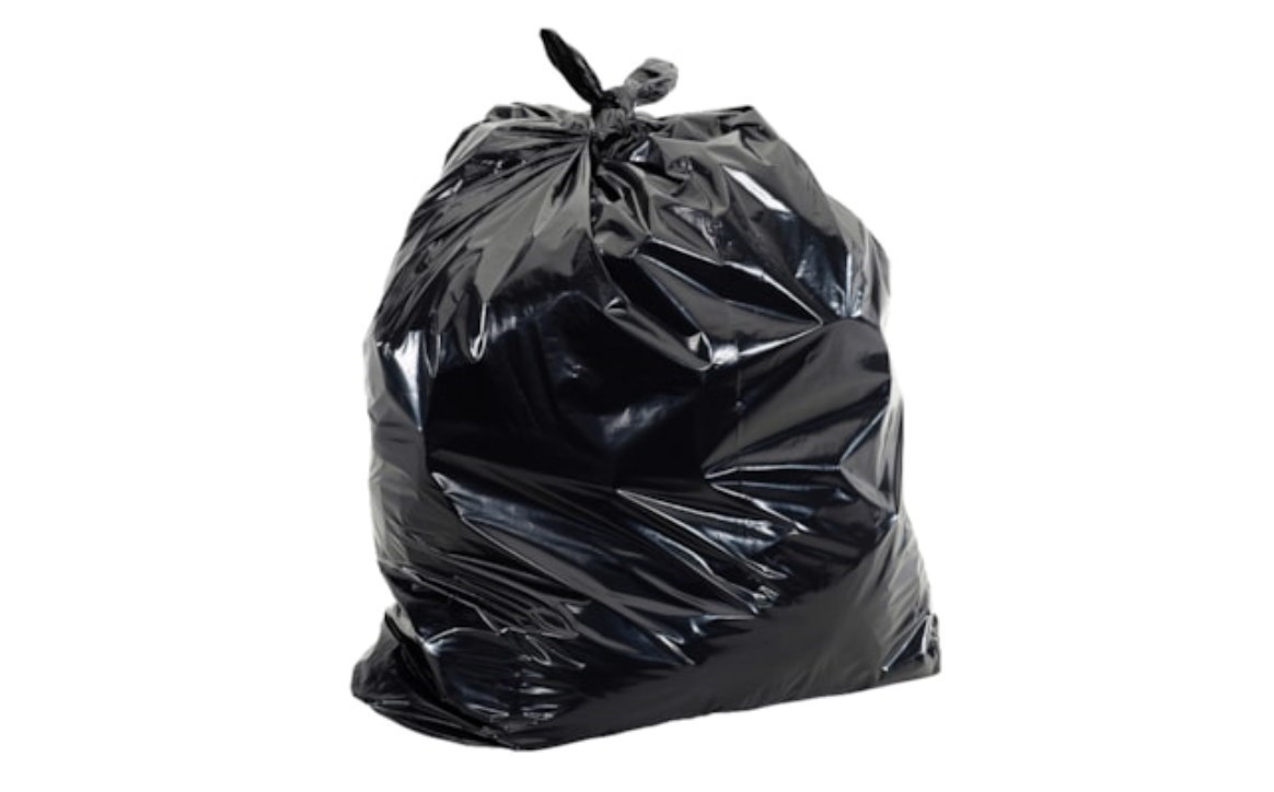 Black Garbage Bags 42" x 48", Strong (125/Case)