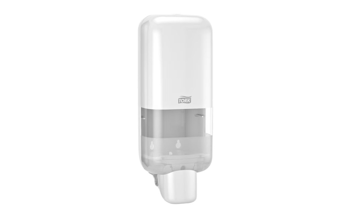 Tork® Manual Soap & Sanitizer Dispenser, White