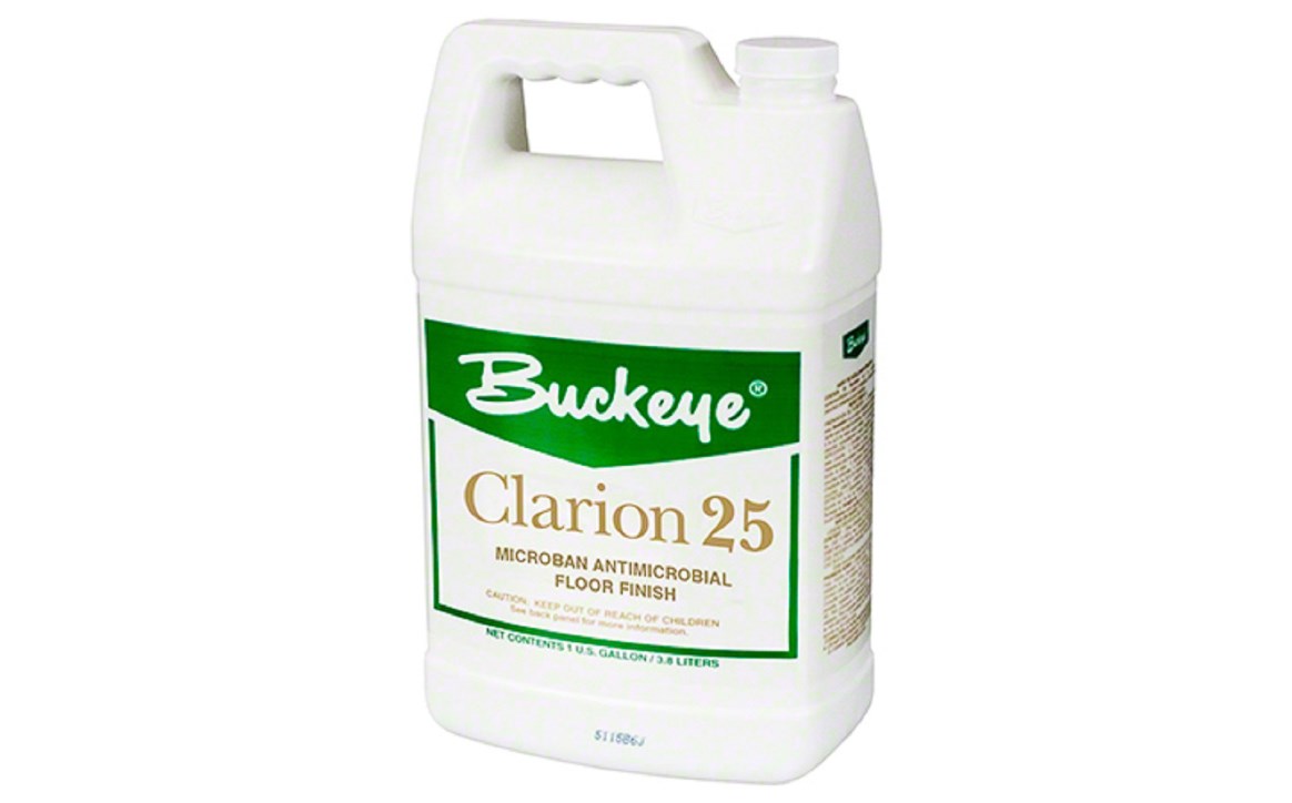 Buckeye® Clarion® 25 Microban® Floor Finish, 3.78 L
