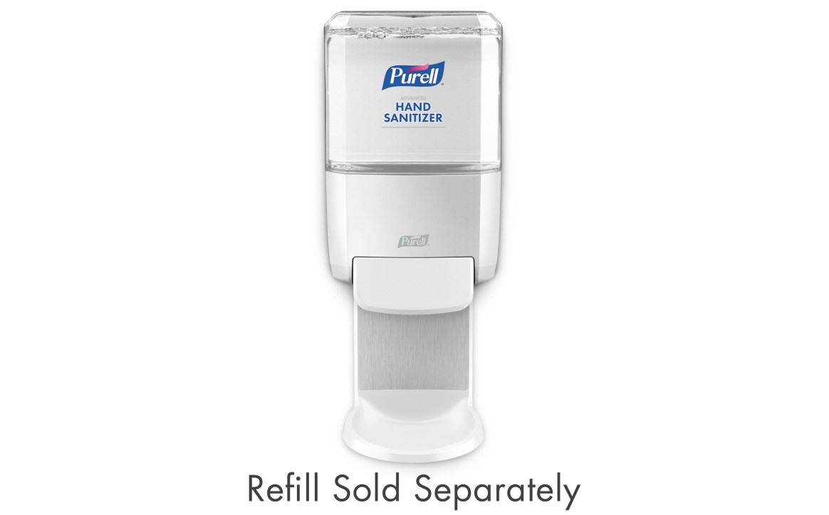 PURELL® ES4 Push-Style Hand Sanitizer Dispenser, White