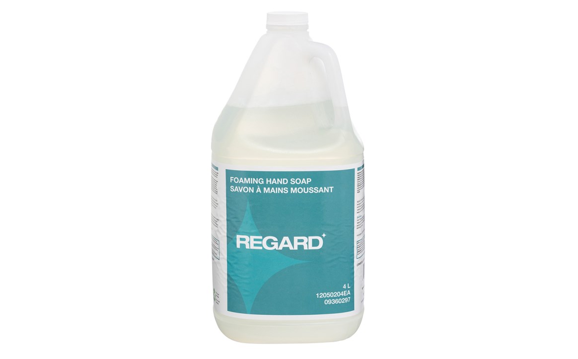 REGARD® Foaming Hand Soap, Clear, 4 L