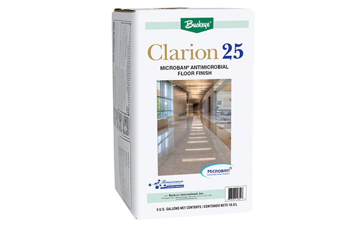 Buckeye® Clarion® 25 Microban® Floor Finish, 5 Gallon