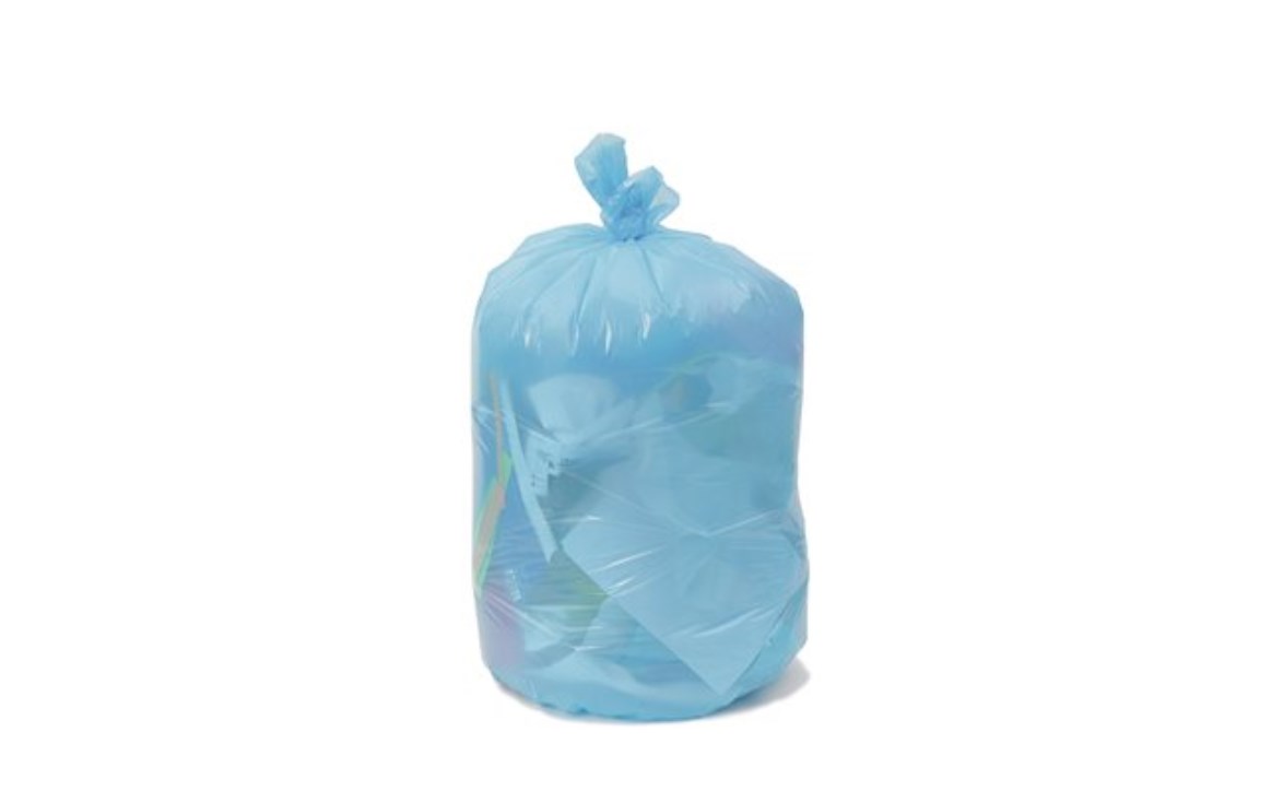 Eco II Blue Recycling Bags 26" x 36", Regular (250/Case)