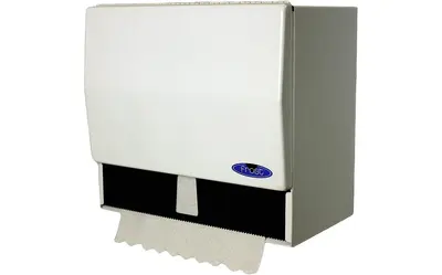Frost® Universal Towel Dispenser, White, Sold Individually